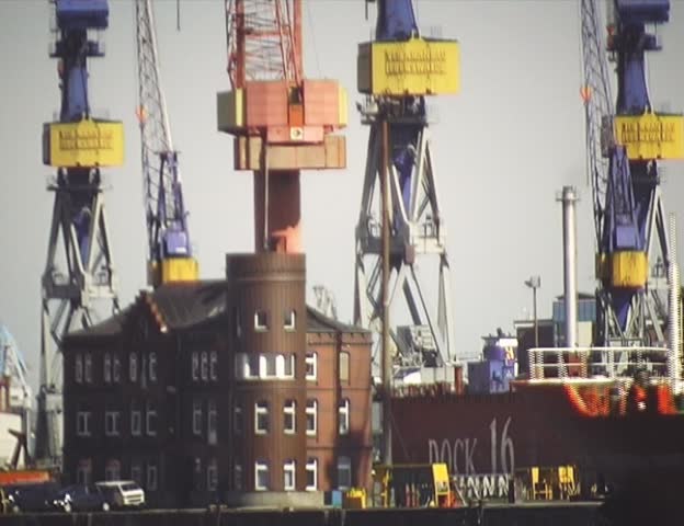 Hamburg port