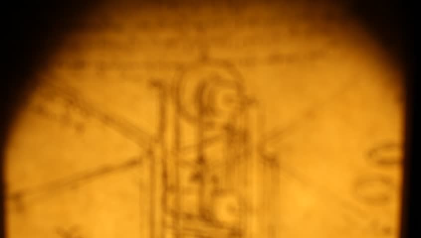Leonardo's Da Vinci engineering drawing from 1503
