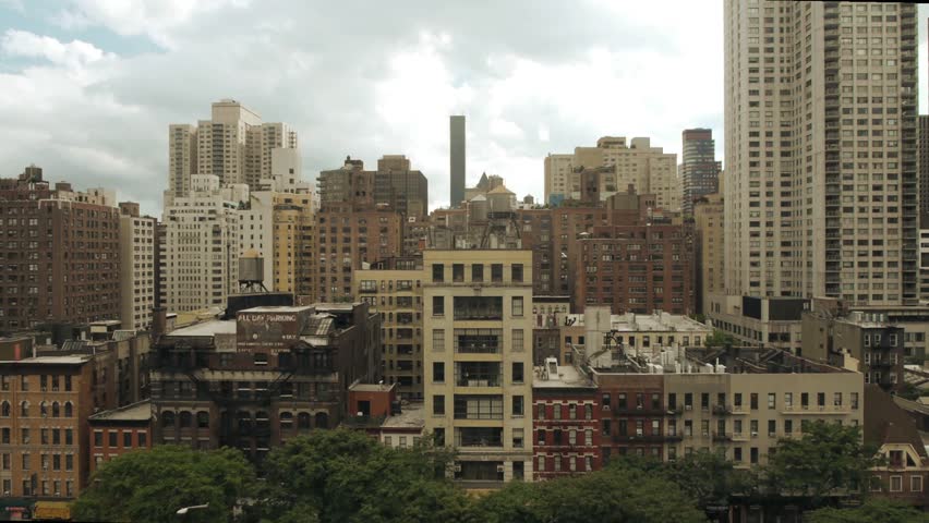 nyc new york city skyline areal view