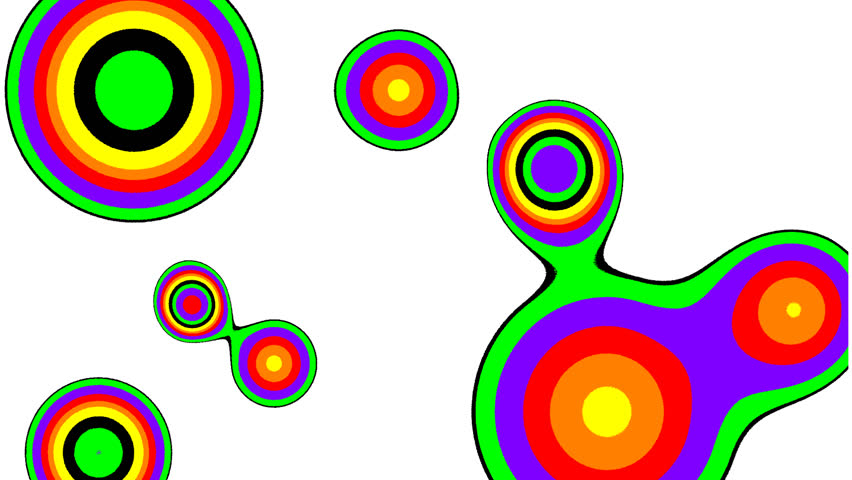 Cell division computer generated graphic