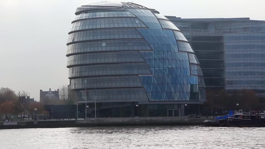 LONDON, ENGLAND, NOVEMBER 15, 2012: City Hall - is the headquarters of the Greater London Authority which comprises the Mayor of London and the London Assembly in London, England, November 15, 2012