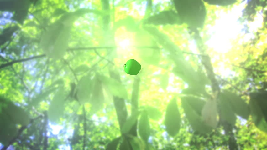 falling apple, newton gravity concept
