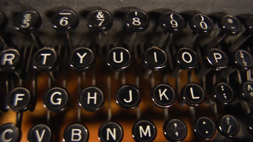 Typewriter Keys & Letters
A close up shot of keys and letters on an antique typewriter. 