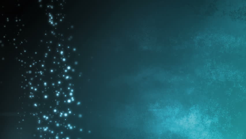 Abstract Loop Particle Haze Blue