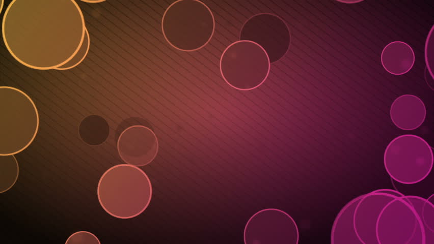 Abstract Loop Particle Flow Pink Yellow