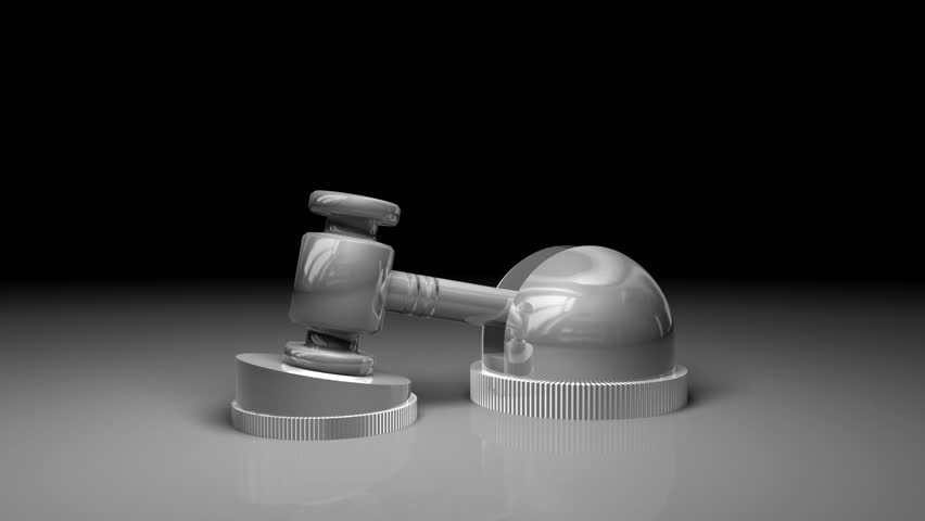 Hammer-like device beating on an anvil