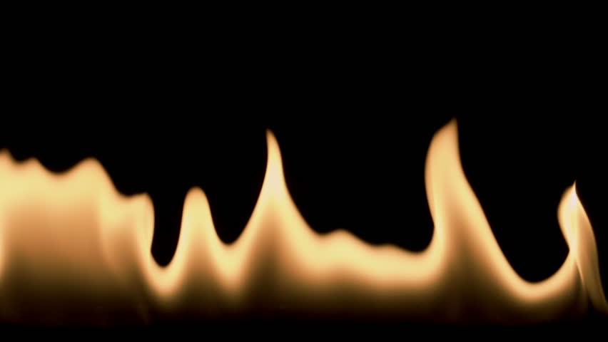 Ignition of a flame in slow motion (300 fps)