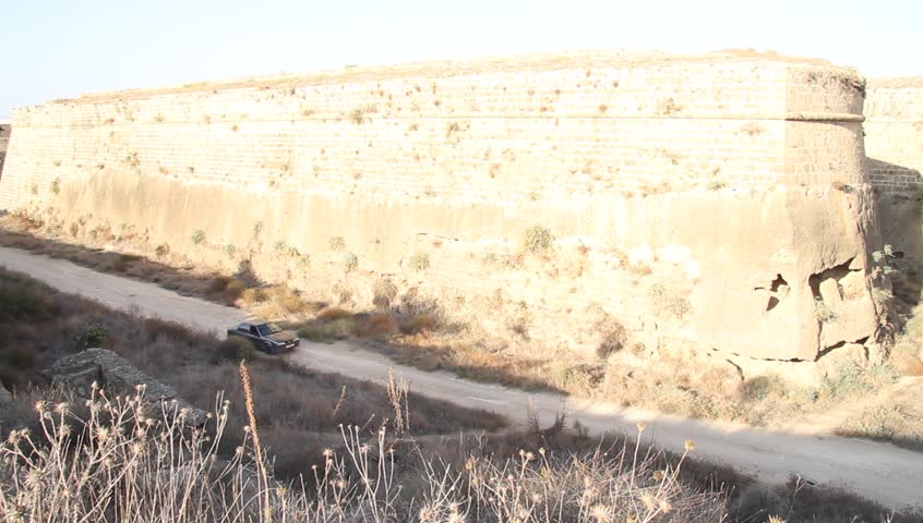 Tower and city wall of Famagusta, North Cyprus