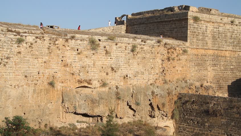Tower and city wall of Famagusta, North Cyprus