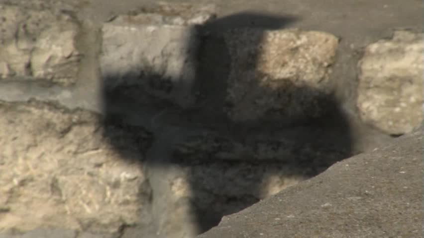 Orthodox church Cross Shadow