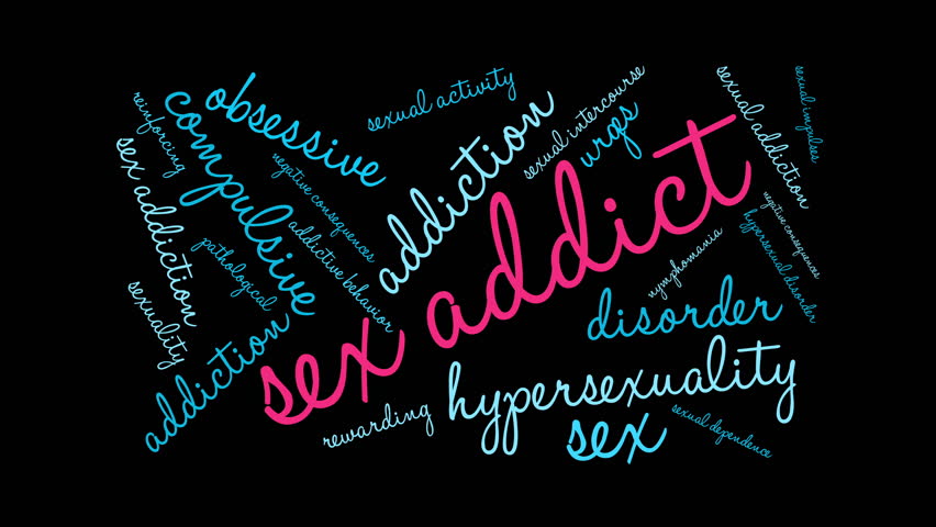 Sex Addict Word Cloud On Stock Footage Video Royalty Free