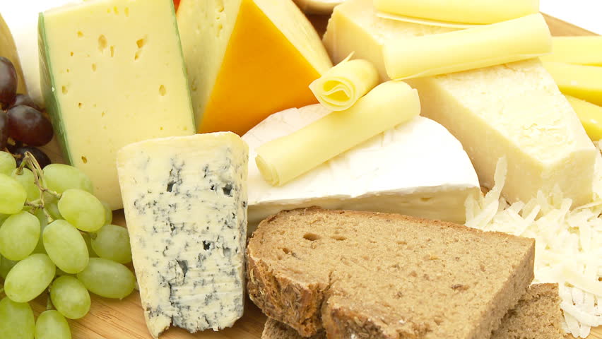 assortment of cheese close, seamless loop