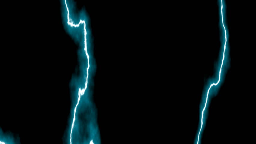Blue Lightning Background HD