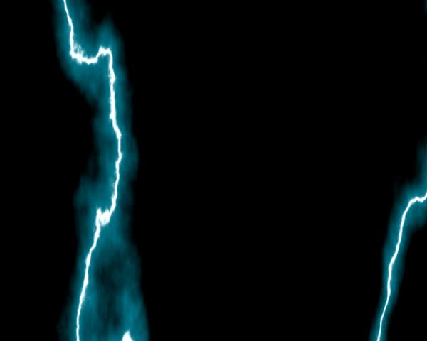 Blue Lightning Background PAL