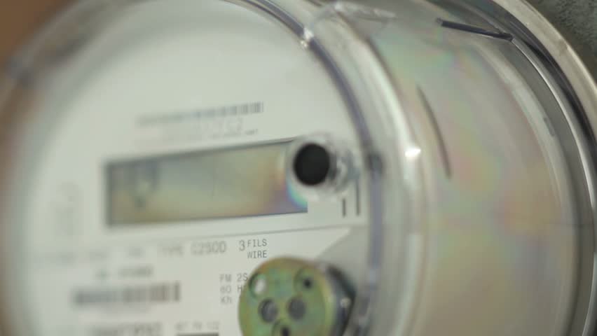 Smart electric power meter, residential