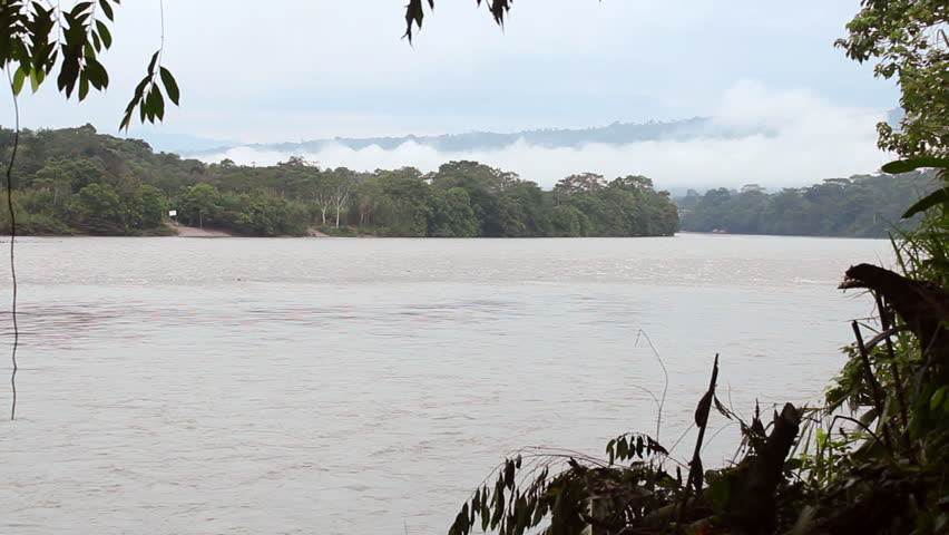 Rio Napo in the Ecuadorian Amazon