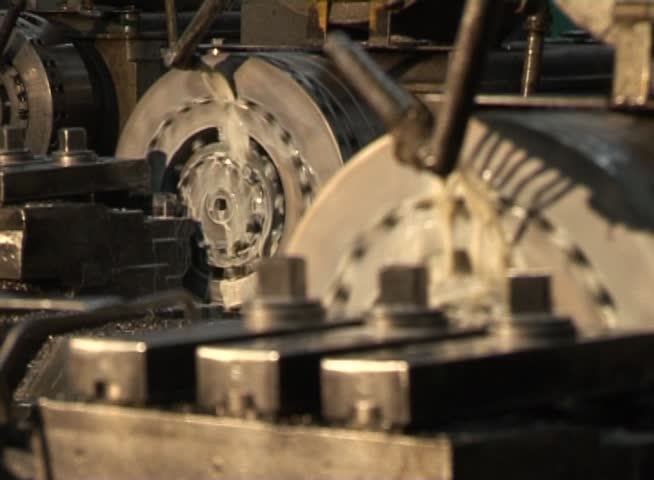 Lathe machining metal peeling