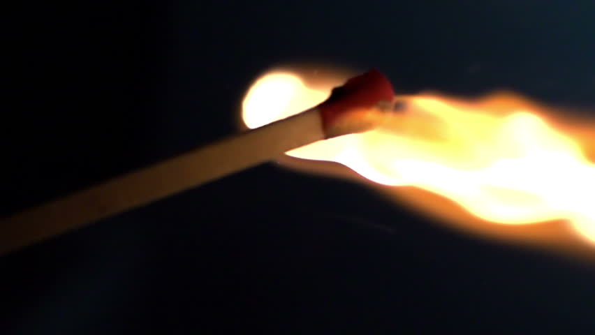 a match being struck shot in super slow motion with the sony FS700 high speed camera
