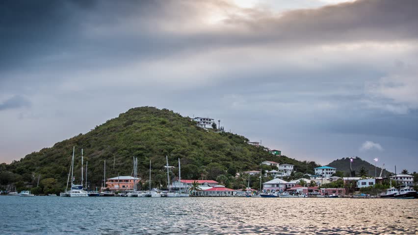 Harbor in St Thomas, USVI