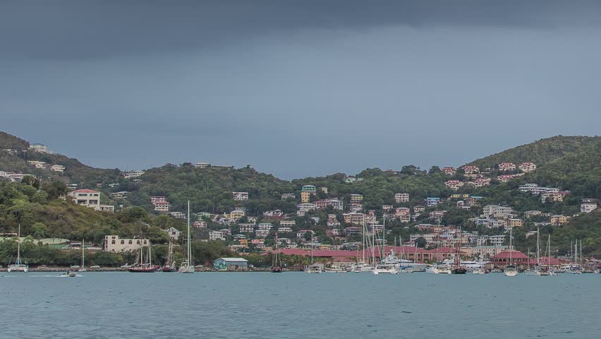 Harbor in St Thomas, USVI