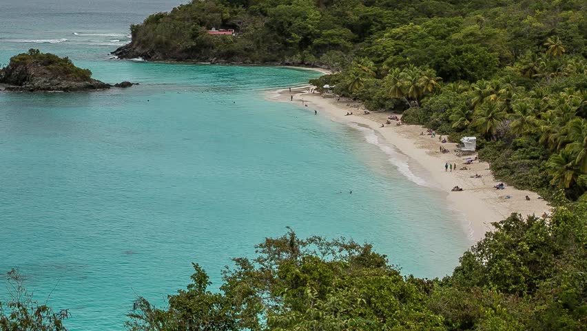 Beach in St John USVI