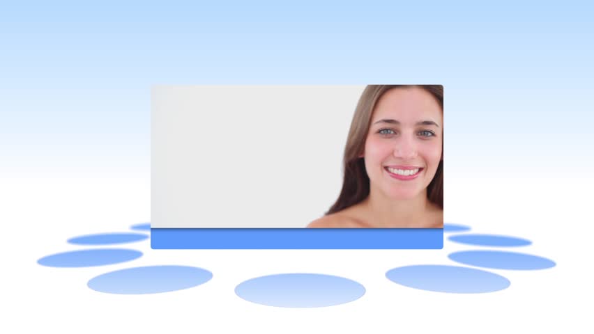 Clips of women moisturising and cleansing with blue spinning dial feature