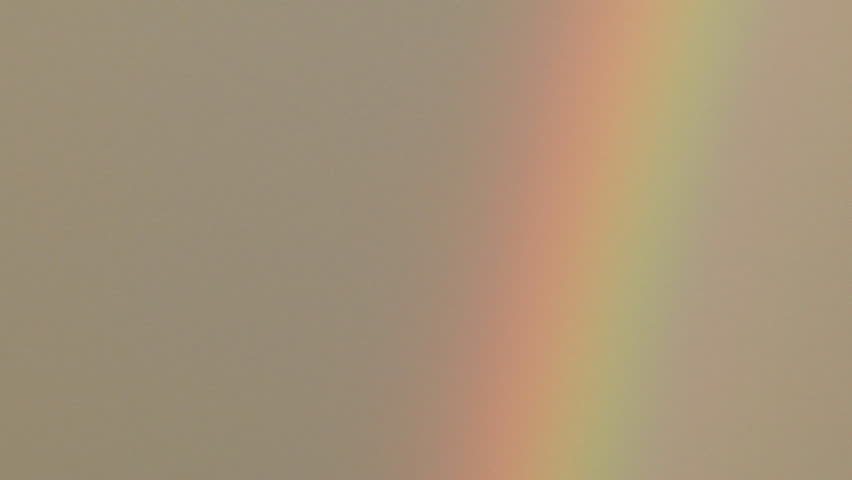 Double Rainbow. Andf then a CG A lightning flash follows a zoom out from the primary rainbow