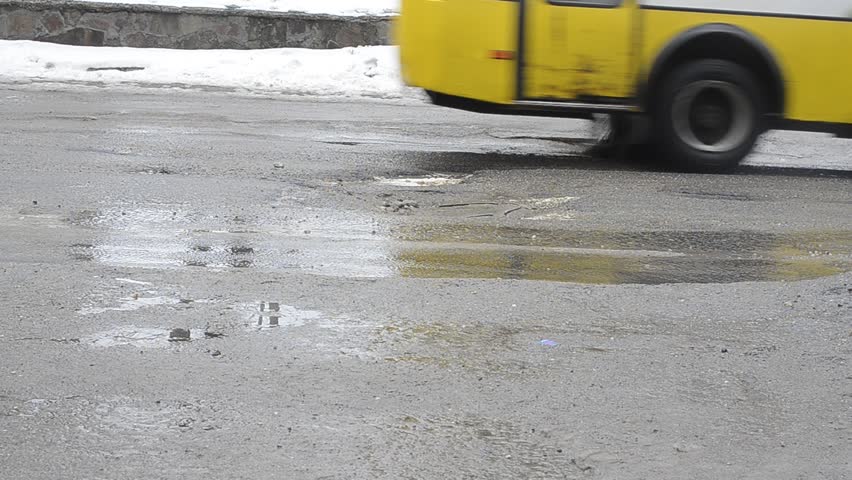 holes on the roads