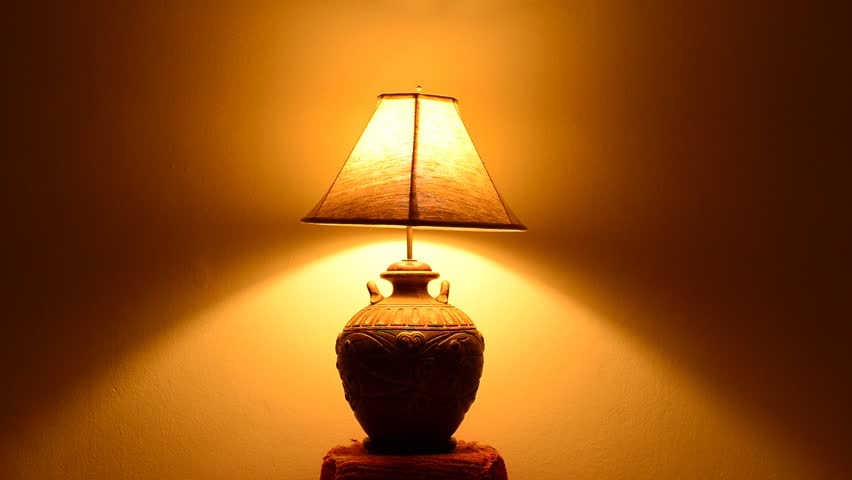 Flashing Table Lamp.