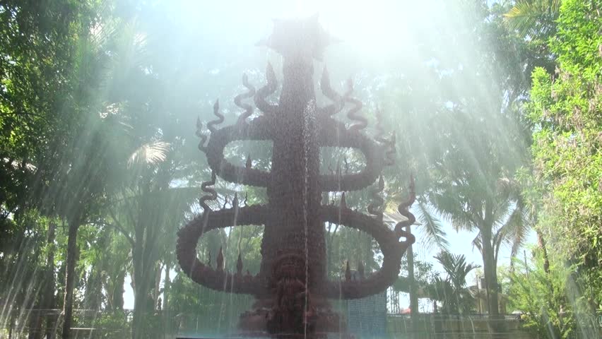 Water fountain and Pillar