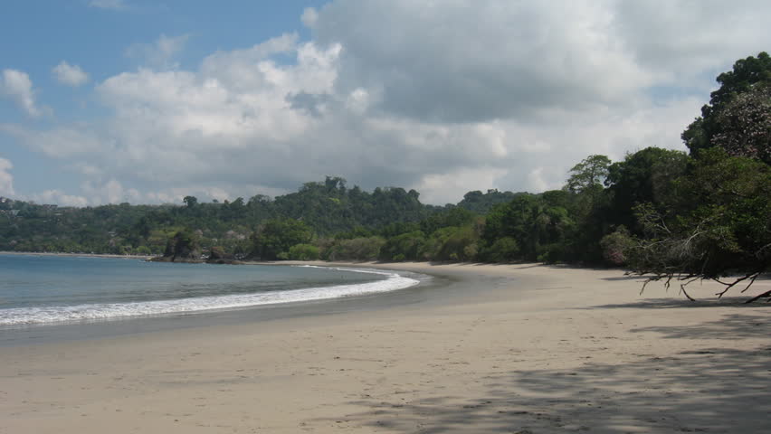 Manuel Antonio Beach Costa Rica 6 Timeplapse. Manuel Antonio National Park beach in Costa Rica. Shot in time-lapse.