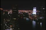 Night Aerials around Miami Beach and surrounding neighborhood. 