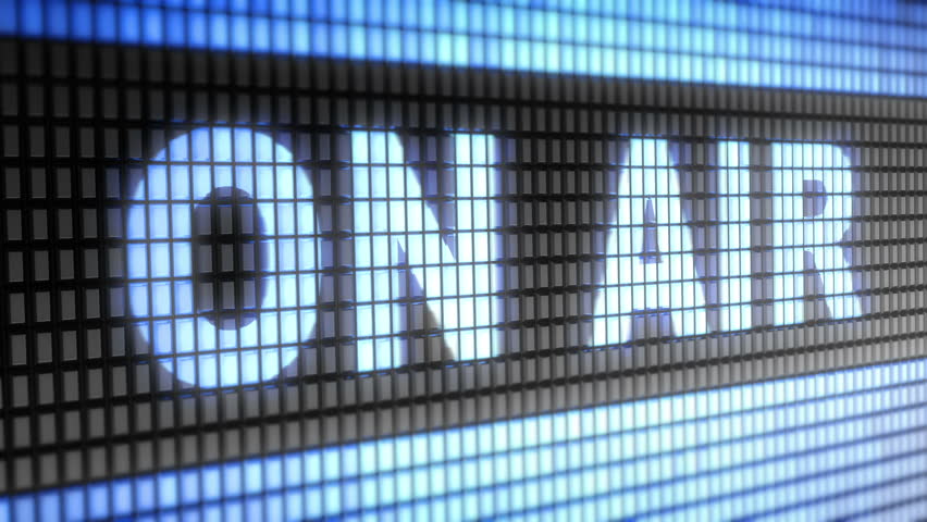"ON AIR" on screen. Looping.