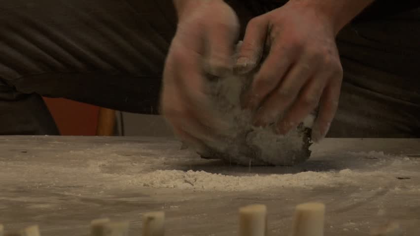 Clay sperm model - mp4 video model Clay sperm