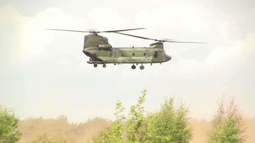 Military helicopter, Chinook