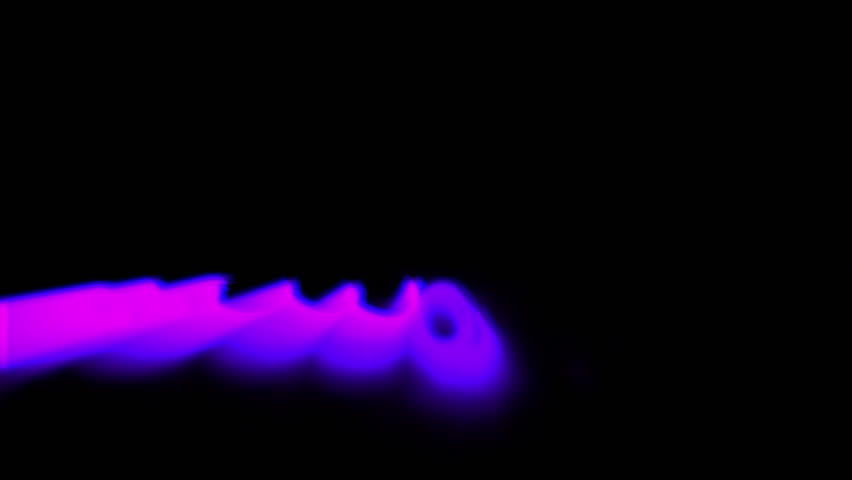 Light painted abstract line