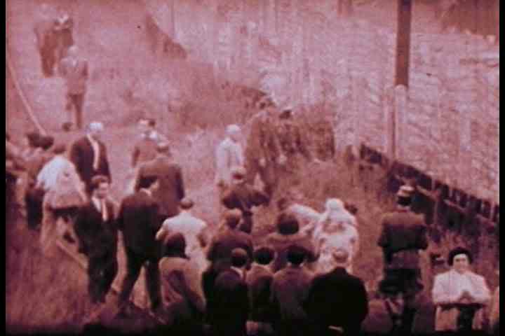 1970s - Shots of the Berlin Wall during the Communist regime.