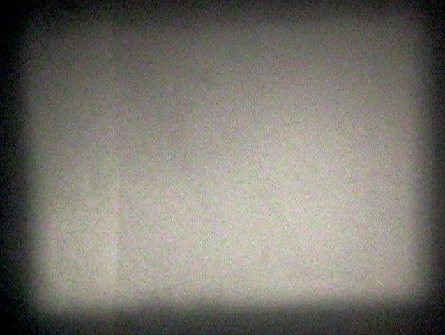 8mm Film Leader with text running through it.
