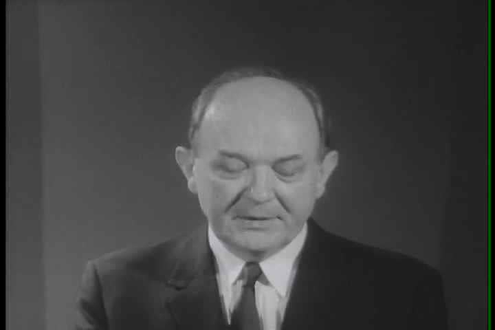 1960s - Dean Rusk speaks about peace in Vietnam while Ho Chi Minh talks to his cohorts.
