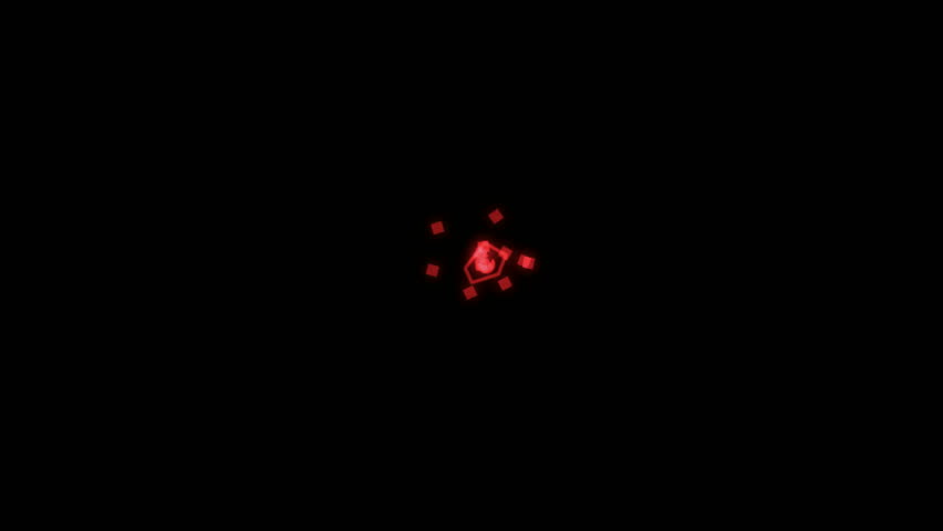 power explosion shock wave pulse.