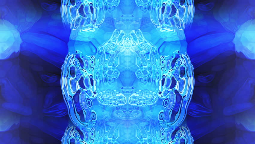 HD - Motion 881: Abstract fluid forms pulse, ripple and flow (Loop).