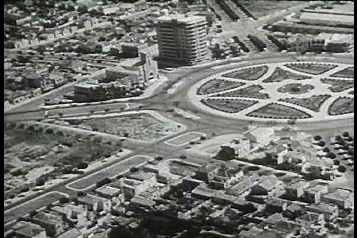 1940s - Planning and layout of a city in Brazil