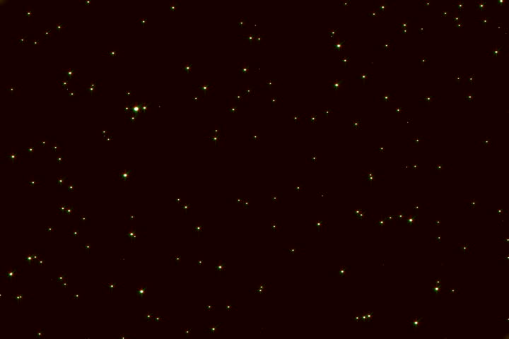 Digital footage of religious om symbol in space