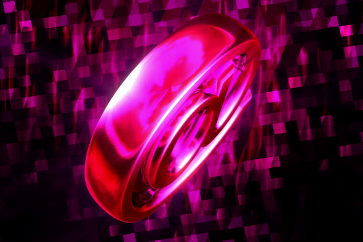 Digital footage of at the rate symbol	