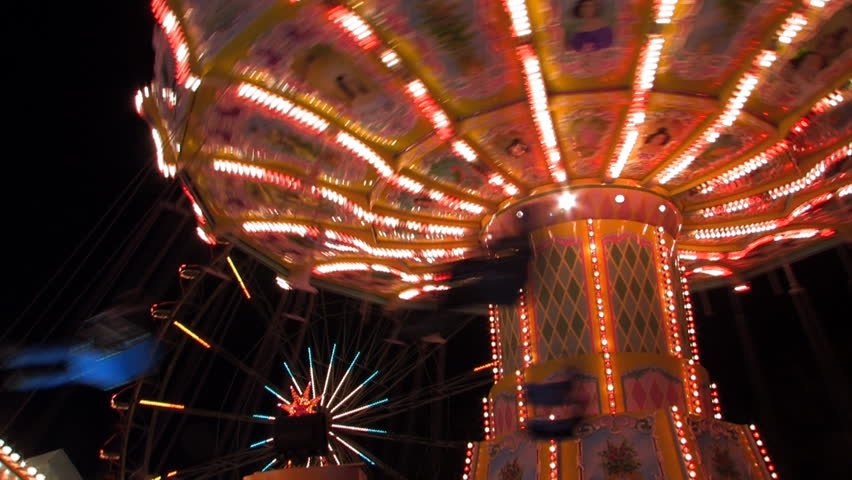 Fun at fairground (time lapse)