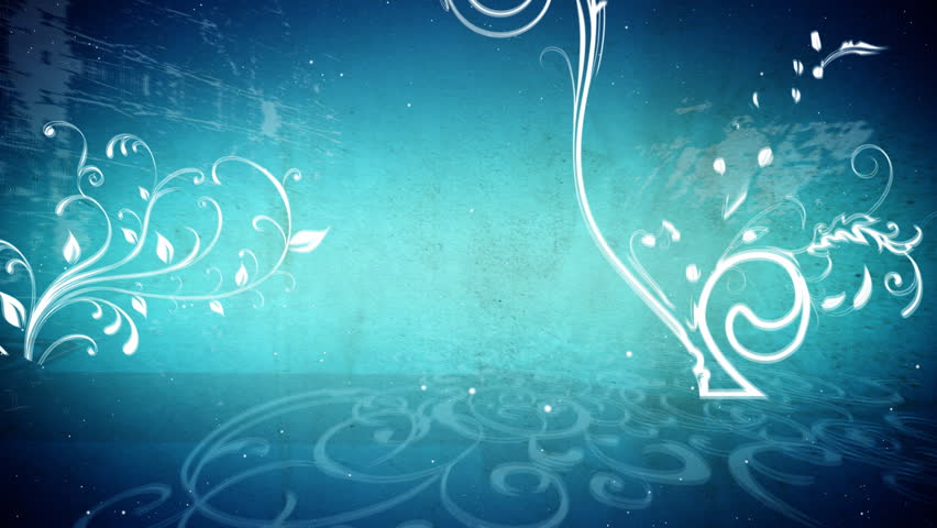 Vector flowers 5 loop