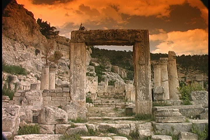 Remains of an Ancient Byzantine Church, Turkey