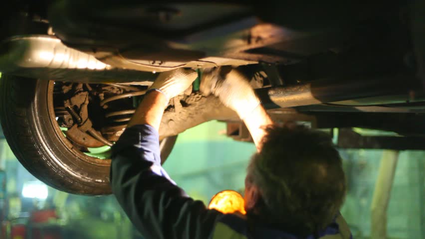 Master repairs car 
