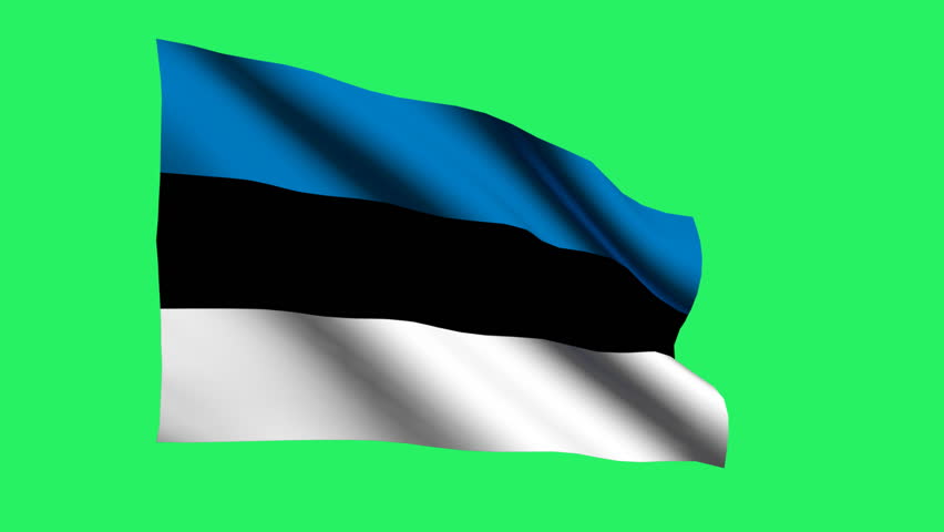 Estonia flag animation.