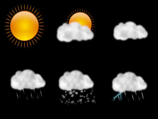Design elements for weather forecast